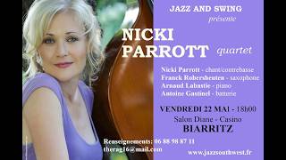 Nicki Parrott en concert Vendredi 22/05/2026 Casino de Biarritz avec Jazz And Swing - version 2