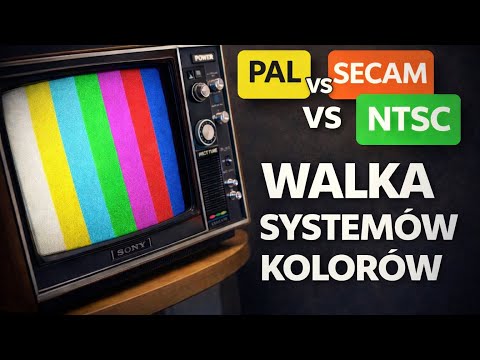 PAL kontra SECAM kontra NTSC – walka systemów, która zmieniła telewizję, jak działała TV kolorowa ?