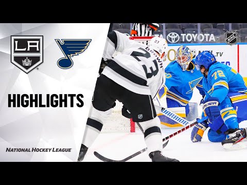Kings @ Blues 1/23/21 | NHL Highlights