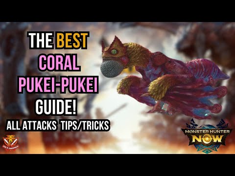 The BEST CORAL PUKEI-PUKEI GUIDE! All Attacks Tips and Tricks! l Monster Hunter Now