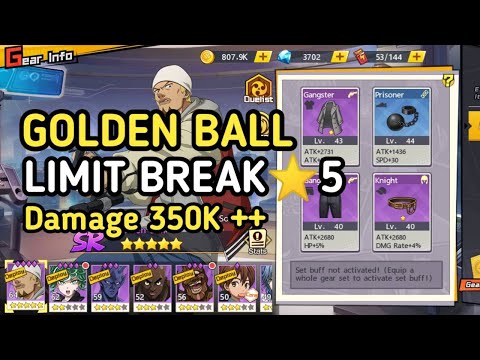 GOLDEN BALL UPGRADE LIMIT BREAK ⭐️ 5 + TES PK DAMAGE 350K 🔥🔥 || One Punch Man The Strongest