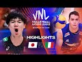 🇯🇵 JPN vs. 🇮🇹 ITA - Highlights Week 3 | Men's VNL 2023