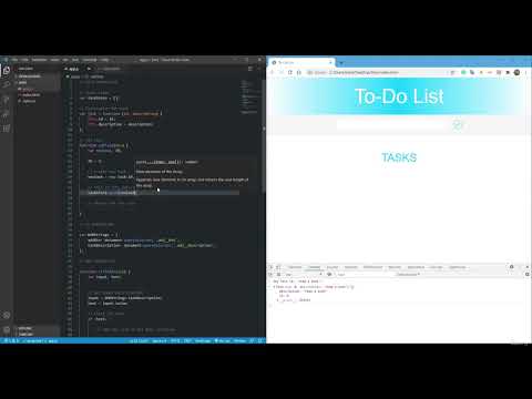 1 Javascript Project Introduction JAVASCRIPT TODO APP PROJECT TUTORIAL FOR BEGINNERS COURSE