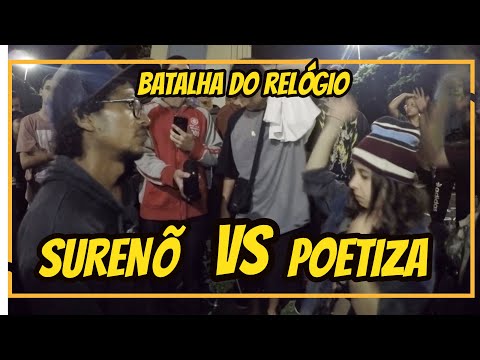 Sureño Vs Poetiza - 1ª Fase - Batalha do Relógio/Rap df Vlogs - 21/02/2019