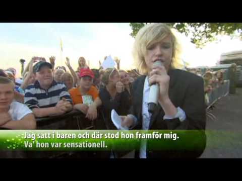 Johan Palm 'Växeln hallå' Allsång på Skansen 2009