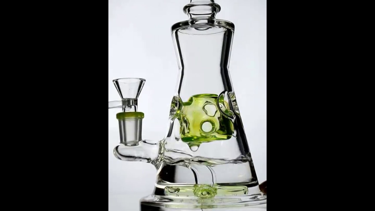 Flavor Max Inline Swiss Perc Rig (Clear) video thumbnail