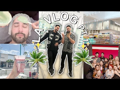 We Went To LA! Our first brand trip Part 1 💜🖤 The Welsh Twins