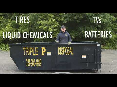 4 Items To Avoid Throwing In Your Rental Dumpster