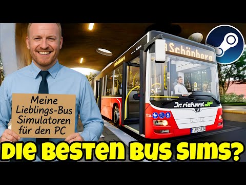 MY FAVORITE Bus Simulators 2025 [PC] – The Bus, Fernbus, OMSI 2, City Transport & more! 🚌🔥