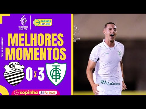 COMERCIAL 0 X 3 AMÉRICA-MG | MELHORES MOMENTOS | COPINHA 2026 | 3ª RODADA