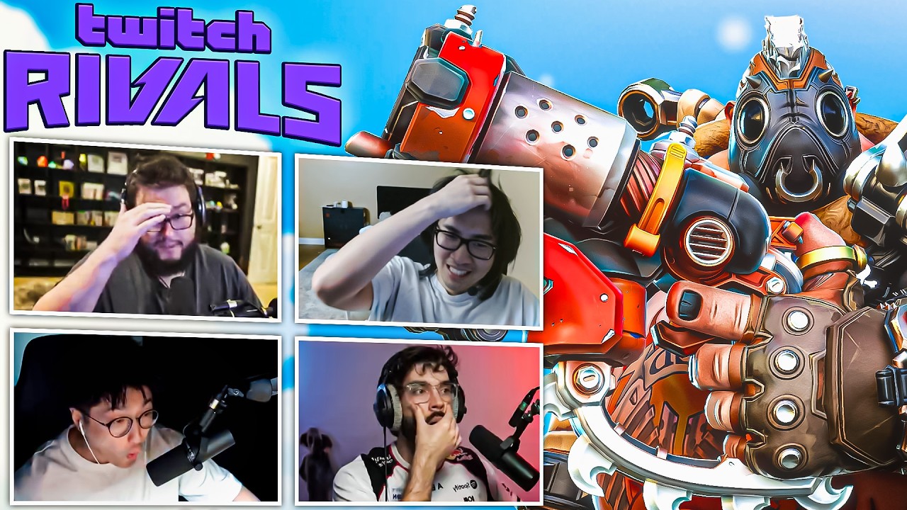 DESTROYING Streamers in Twitch Rivals Tournament! (Day 1) | Overwatch