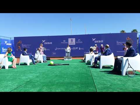 CARLA SUÁREZ - Presentación ITF W60 Disa Gran Canaria e ITF W60 Conde Jackson Maspalomas