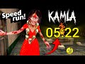 KAMLA MOBILE SPEED RUN WORLD RECORD 5 22 MINUTES