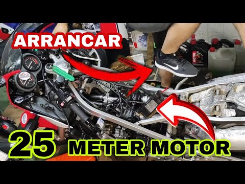 25 💪🏻METER SOLO MOTOR YAMAHA RD 500 MONTAR ACCESORIOS Y ARRANCAR💥🔥