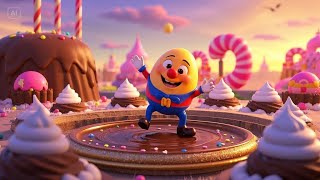 Humpty Dumpty’s Big Balloon | Fun Balloon Adventure Song for Kids | Sing and Float Along