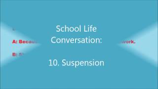 school Life 10: Suspension