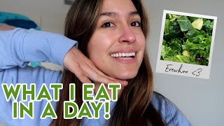 WHAT I EAT IN A DAY: Healthy Meals While At Work