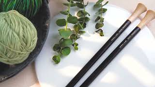 KnitPro J'adore Cubics rovné jehlice 35cm 6,5mm