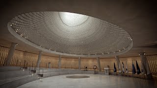 טקס אזכרה לזכר חללי מלחמת יום הכיפורים (עדכוני משרד הביטחון) - התמונה מוצגת ישירות מתוך אתר האינטרנט יוטיוב. זכויות היוצרים בתמונה שייכות ליוצרה. קישור קרדיט למקור התוכן נמצא בתוך דף הסרטון