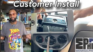 Double Din Radio Installation On A 2007 Ford Focus!