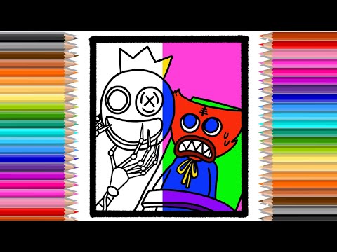 Roblox Rainbow Friends Coloring Pages | Coloring Pages Channel