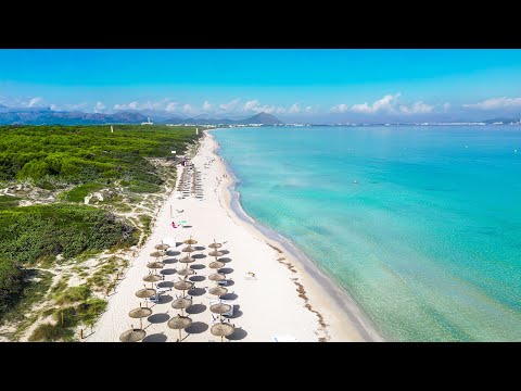 Mallorca Playa de Muro 4K (Majorca) 🇪🇸
