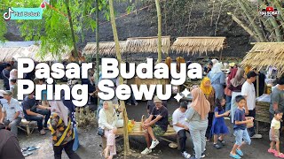 Download lagu Ramai Banget!!! Pasar Budaya Pring Sewu Bikin Nostalgia dengan Suasananya! mp3