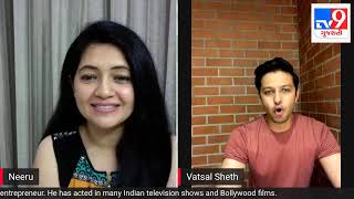 Rubaru Neeru saathe actor VATSAL SHETH @Vatsalsheth @Neeruzinzuwadiaadesara video