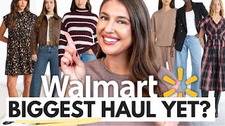 BIGGEST Haul Yet? Walmart Fashion Try On Haul for Fall 🍃