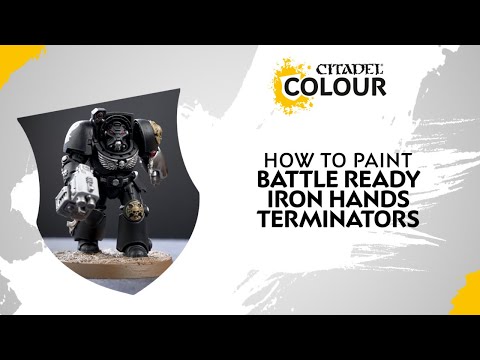How to Paint Battle Ready Iron Hands Terminators