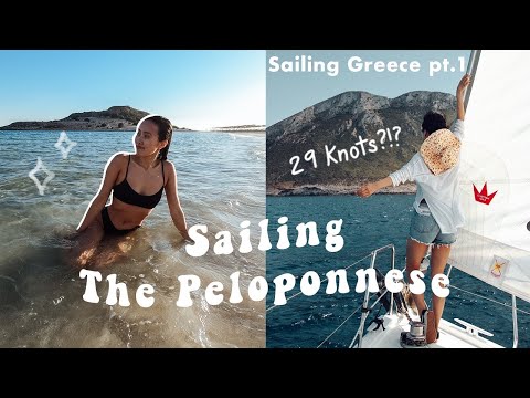 Sailing the Peloponnese 🌊 Athens to Spetses, Elafonisos, and Pylos! greece diaries ep.4