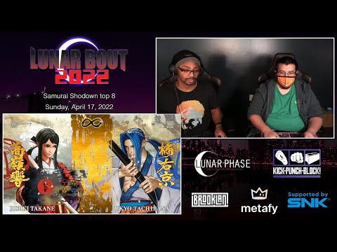 [SamSho] Lunar Bout 2022 Top 8 Losers Quarters: Sorrow (Hibiki) vs DTN | Ghost the Trinity (Ukyo)