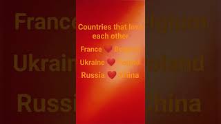 Countries that love each others #funny #roblox #skibiditoilet #spider #country #love