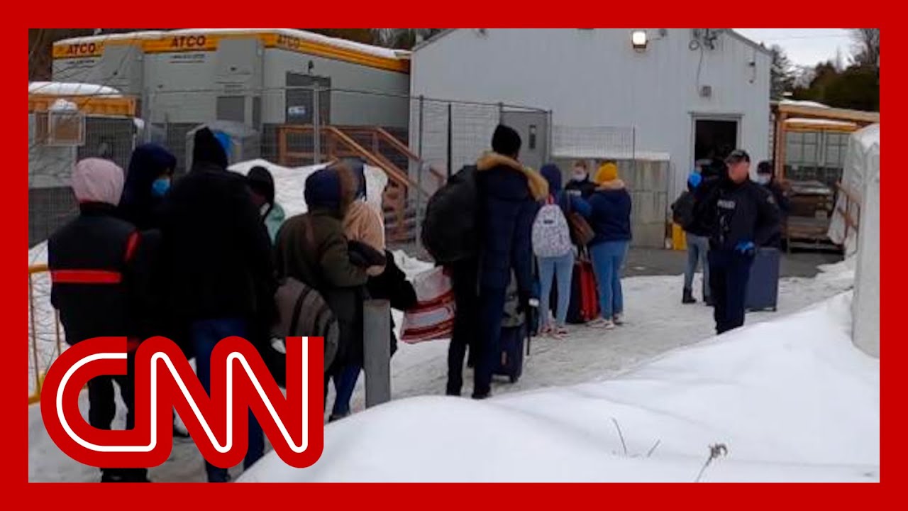 CNN follows migrants illegally getting into Canada from Original York avenue thumbnail
