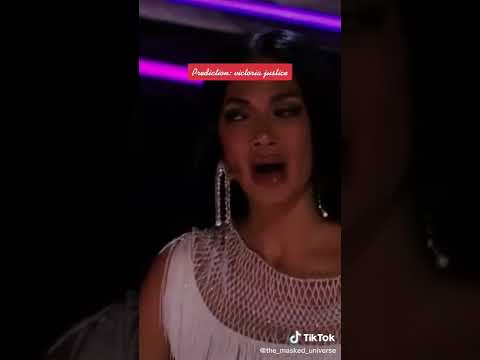 Ringmaster sings the climb by Miley Cyrus The Masked Singer season7 ep4