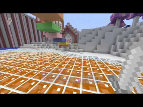 Minecraft Xbox- Candyland Hunger Games- Steak Battle