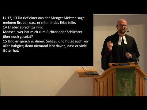 Predigt vom 22.10.2023: Erben, gar nicht so leicht - Ev. Kirche Sulgen, Markus Krimmer