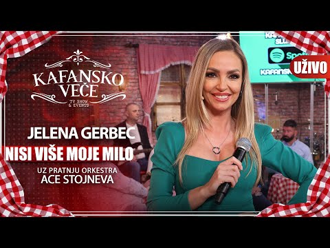 JELENA GERBEC - NISI VISE MOJE MILO | UZIVO | (ORK. ACE STOJNEVA) | 2023 | KAFANSKO VECE