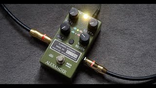 Video thumbnail for Alexander Pedals - F-13 Neo Flanger by Dennis Kayzer