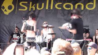 Blood on the Dance Floor - Sexting (HD) - Live at Warped Tour 2011 (Darien Lake) 7/12/11