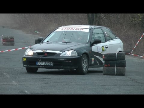 Super Sprint Kaczyce 2015 - Krzysztof Dąbrowiecki Paweł Drozd Honda Civic by OesRecords