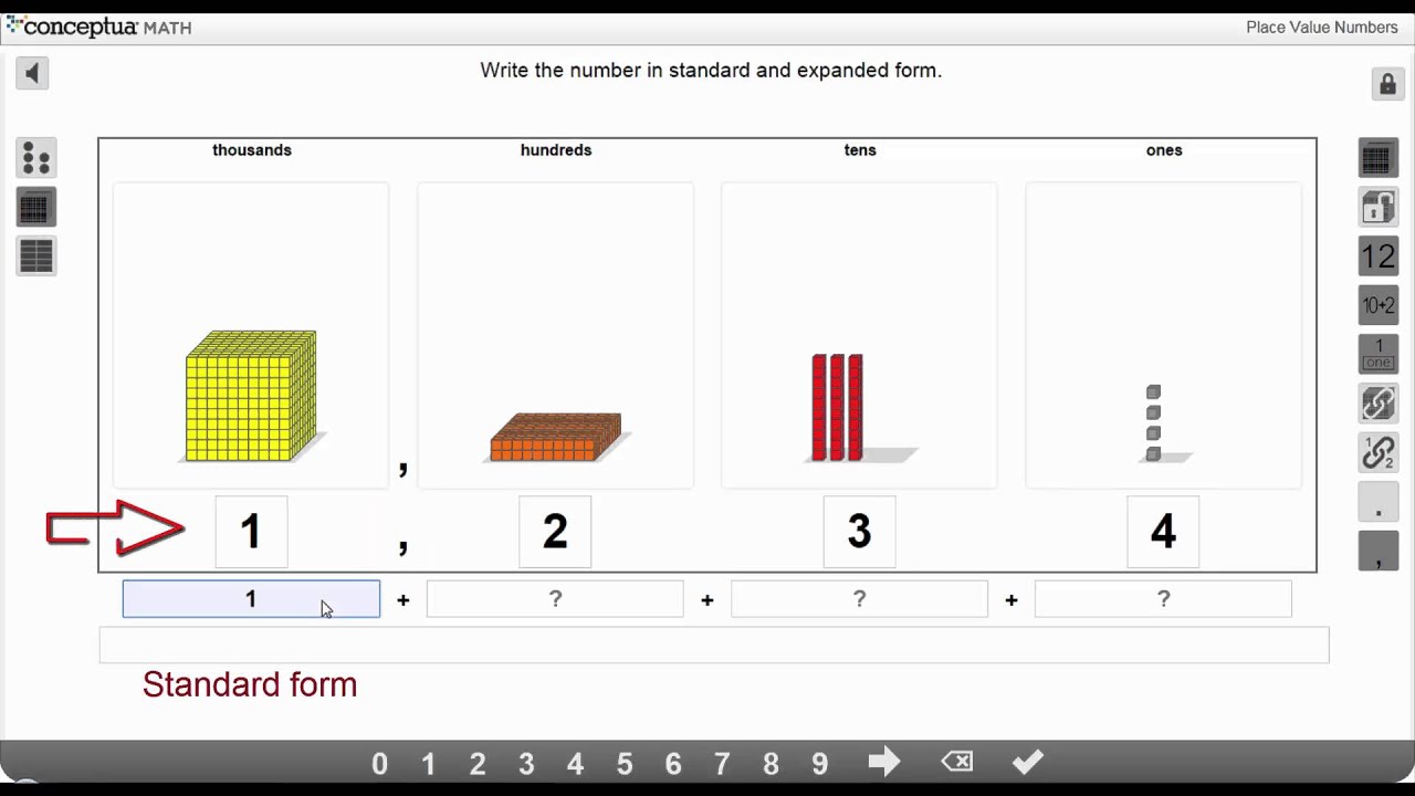 Place Value Tool Video