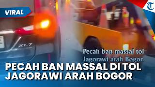 Ban Bocor Massal di Tol Jagorawi Viral, Pihak Jasa Marga Langsung Lakukan Penanganan