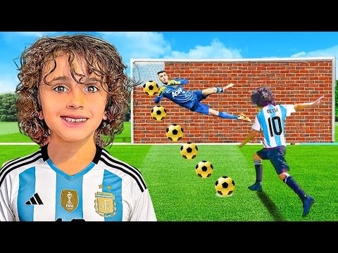 7 YEAR OLD KID MESSI IS AMAZING