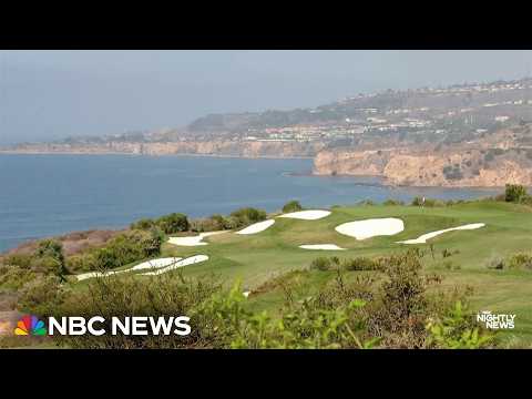 Armed man arrested at Trump golf course