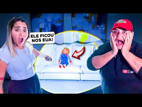O BONECO CHUCKY DA DEEP W3B APARECEU NA NOSSA CASA - COMO É POSSÍVEL😱😱😱