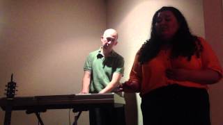 Jasmine Pritchard sings Closer by Johnnyswim (Don Almario on piano)