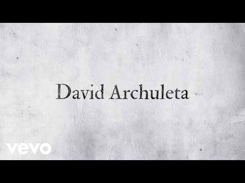 David Archuleta - Invincible (Official Lyric Video)