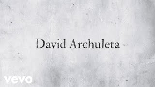 David Archuleta - Invincible (Official Lyric Video)