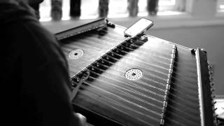 lila (bright eyes cover) on hammered dulcimer